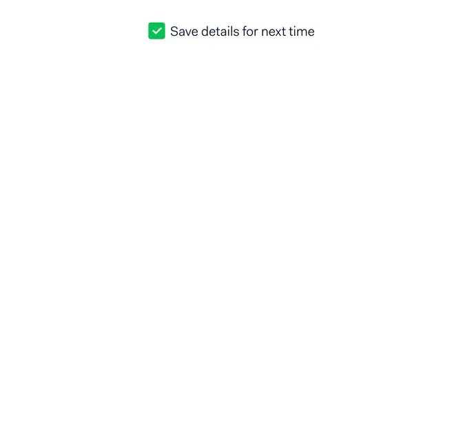 Adyen checkout interface on a smartphone showing payment options